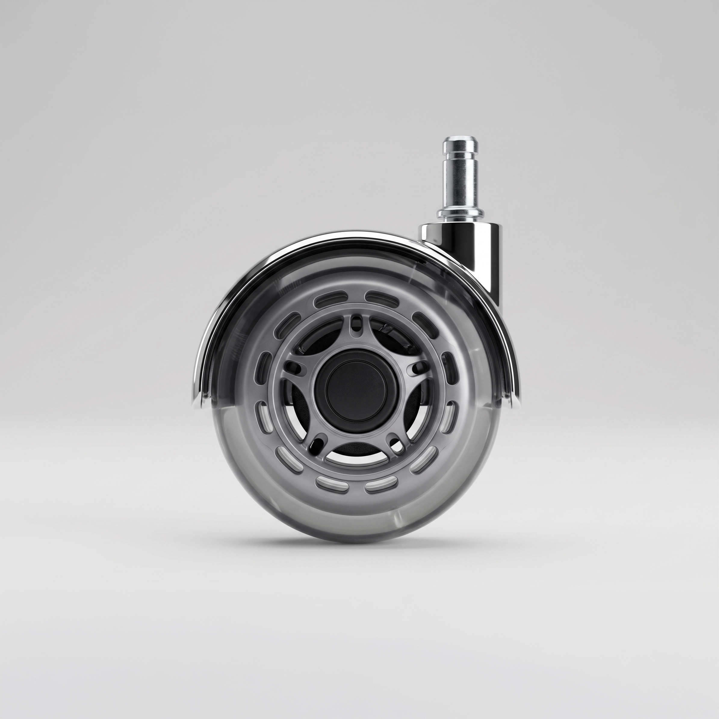Flytt Glide Casters - 3.75" Soft Rollerblade Wheels